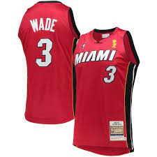 Camiseta nba de Wade Miami Negro
